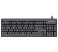 CK-100 Wired USB Keyboard, Black - 73173050