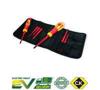 CK 1000V VDE Interchangeable Blade Screwdriver Set - Slotted, Pozi & Mod - T4925