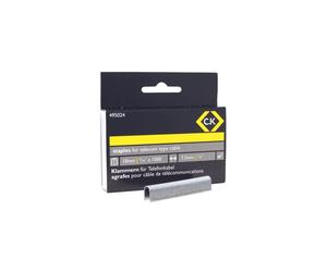 CK 495024 Telecom cable staples 4.5mm wide x 10mm deep Box Of 1000