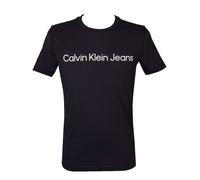 CK CALVIN KLEIN JEANS men's T-shirt short sleeve crew neck with logo print on th