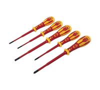 CK Dextro SLIM VDE Insulated Pozi, Slot, Phillips,Modulo Screwdrivers SLIM Blade