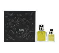 CK Eternity For Men 2 Piece Eau de Parfum 100ml & 30ml Travel Gift Set
