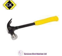 CK HI-VIS YELLOW CLAW HAMMER 8oz - T4229 08