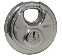 CK Kasp K16070 160 Series Medium Security Stainless Steel Disc Padlock - 70mm