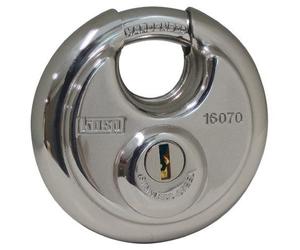 CK Kasp K16070 160 Series Medium Security Stainless Steel Disc Padlock - 70mm
