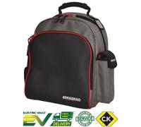CK Magma Technicians 31 Pockets Rucksack Black Back Pack With Red Trim MA2631