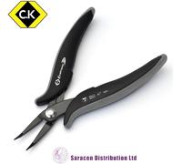 CK Tools Ecotronic ESD Snipe Nose Pliers (Bent)