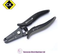 CK MICRO PRECISION ESD ECOTRONIC WIRE STRIPPING PLIERS, - T3893