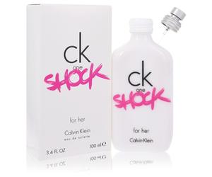 CK One Shock by Calvin Klein Eau de Toilette Spray 3.4 oz/100 ml for Women