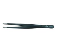 CK Precision Universal Black Coated Fine Blunt Tip Tweezers