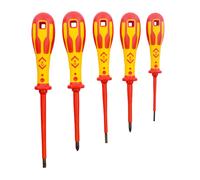 CK T49182D Dextro 5 Piece VDE Insulated Screwdriver Set Slotted/Phillips