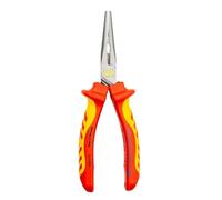CK Tools 200mm Redline VDE Long Straight Snipe Nose Pliers, T39076A 200