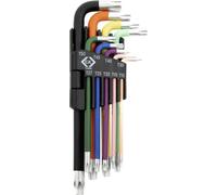 CK Tools C.k T4450 Coloured Torx Tamper Proof Key Set Of 9