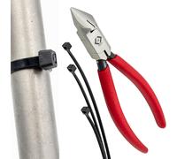 CK Tools Flush Cutting & Puller Cable Tie Installation Cutter Snip Pliers, T3970