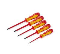 CK T4729 Triton XLS VDE Insulated Screwdriver 5 Piece Set Slotted Pozi