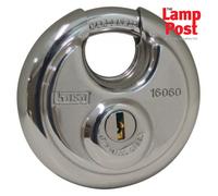 CK Tools KASP K16060D 160 Series High Security Stainless Disc Padlock 60mm