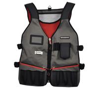 C.K Magma Technician's Tool Vest MA2729 - Water-Resistant, Adjustable, 14 Pockets, Visibility Strip