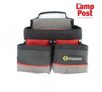 CK Tools MA2736 Electrician Tool Holder 3 Pocket 10 Holder Pouch Hammer Loop