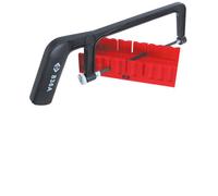 C.K T0837 Mini Hacksaw and Mitre Box, Black, 150 mm L