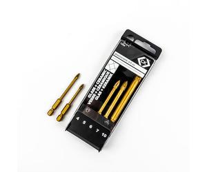 CK Tools T3059 Glass / Ceramic Drill Bit Set of 5