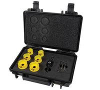 CK Tools T3219 Vorteck Pro Cobalt QC Sheet Steel Hole Saw Set