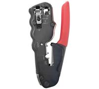 Compact RJ11 and RJ45 Crimper; Pass-Through
