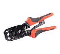 CK Tools T3681A Ratchet Crimping Pliers For Modular Plugs 4/6/8P