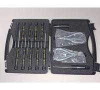C.K ESD Electronics Tool Kit, 14 Piece Precision Set | Drop Forged Special Alloy Steel, Hardened and Tempered Construction, Precision Box Joint Construction, IEC 61340 Compliance