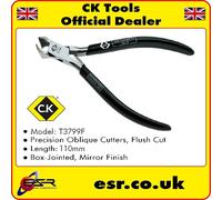 CK T3799F Precision Oblique Cutter Full Flush Cut Pliers 110mm