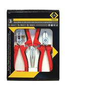 CK Tools T3804 RedLine Pliers Set Of 3
