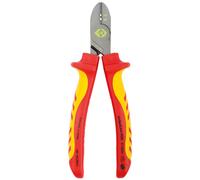CK Tools T39073A 160 RedLine VDE Side Cutters with Wire Stripping ...