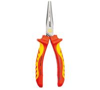 C.K Redline 2025 Edition VDE Snipe Nose Plier & Cutter 170mm, 1000v Insulated Electrical Snipe Nose Pliers & Wire Cable Cutters, Electricians Engineer Croppers Snips Electrician, CK Tools T39076A 170