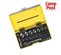 CK Tools T4654 28 Piece Pocket Socket Set 1/4" Drive