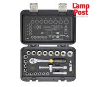 C.K T4661 Socket Set, 23 pcs, 3/8"