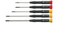CK Tools T4880X/5 Precision Screwdriver Slotted/PH Set Of 5