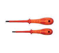 Best Price Square SCREWDRIVER SET VDE MODULO 1 + 2 T49146 By CK TOOLS