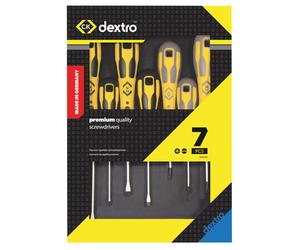 CK Tools T49162D Dextro Screwdriver Slotted & PH Set Of 7