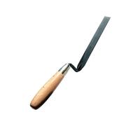 CK Tools T5073 99 Finger Trowel Flat Carbon Steel Wood Handle 25x175mm