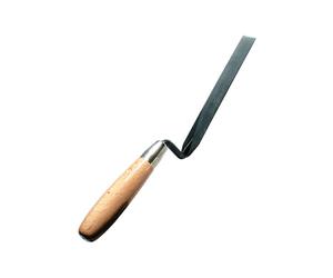 CK Tools T5073 99 Finger Trowel Flat Carbon Steel Wood Handle 25x175mm