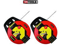 CK Tools T5530 Draw Tape SPIRA-FLEX Cable Puller 30 m Pack of 2