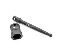 CK Vorteck Impact Channel Socket Nut Driver & Adaptor,Available 17mm, 19mm & Set