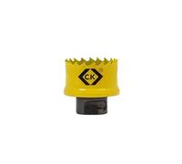 CK Vorteck Pro Cobalt QC Sheet Steel Hole Saw, 16mm, Variable Pitch Teeth, M42 Steel, Yellow