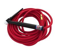 CK Worldwide CK17 Air Cooled TIG Torch Kit, Flex, 150A, 25', Super-Flex, Red