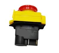 CK21 2-Button Botton 5-Pin Momentary Electromagnetic Switch 250VAC 16A(12) A 5E4 Cutting Machine(With Cover 4-Pin)
