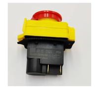 CK21 2-Button IP54 Waterproof Botton 5-Pin Momentary Electromagnetic Switch 250VAC 16A(12) A 5E4 Cutting Machine IDGTTLDF(With Cover 4-Pin)
