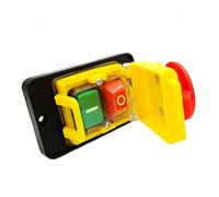 CK5 AC250V 4-Pin Start Stop No Volt Release Push Button Switch Common to woodshop and Metalwork Machines