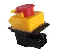 CK5 CK-5 125V 16A 250V 10A 4 Pins Electromagnetic Push Button Switch Stop Start On Off Pushbutton Switches for Electric tool