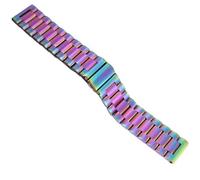 CKAKZTPTEV Metal Watch Straps For Men Women Smart Watch Strap For Watch Band With Quick Release·(Colorful,18mm)