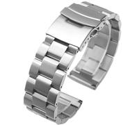 CKAKZTPTEV Quick Release Stainless Steel Replacement For MenWomenMetalChain Watch Strap(25mm)