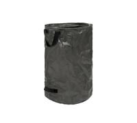 CKB LTD 120L Heavy Duty Garden Waste Bags with Strong Handles, Black, 1pc | Foldable Woven Sacks for Leaves, Grass, Weeds and Hedge Cuttings. Perfect size for a Car Boot